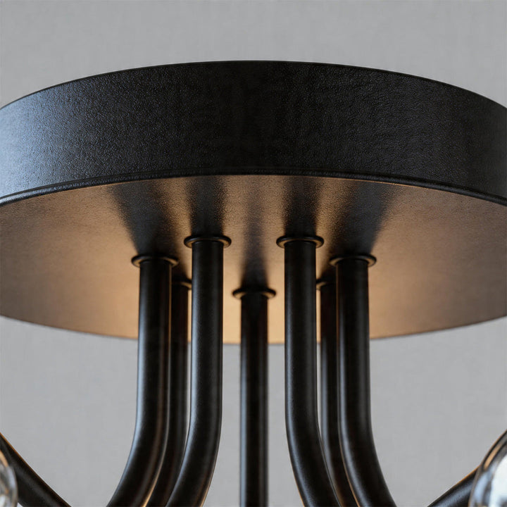 Glas Flush Mount Belysning Modern Kreativ LED Taklampa