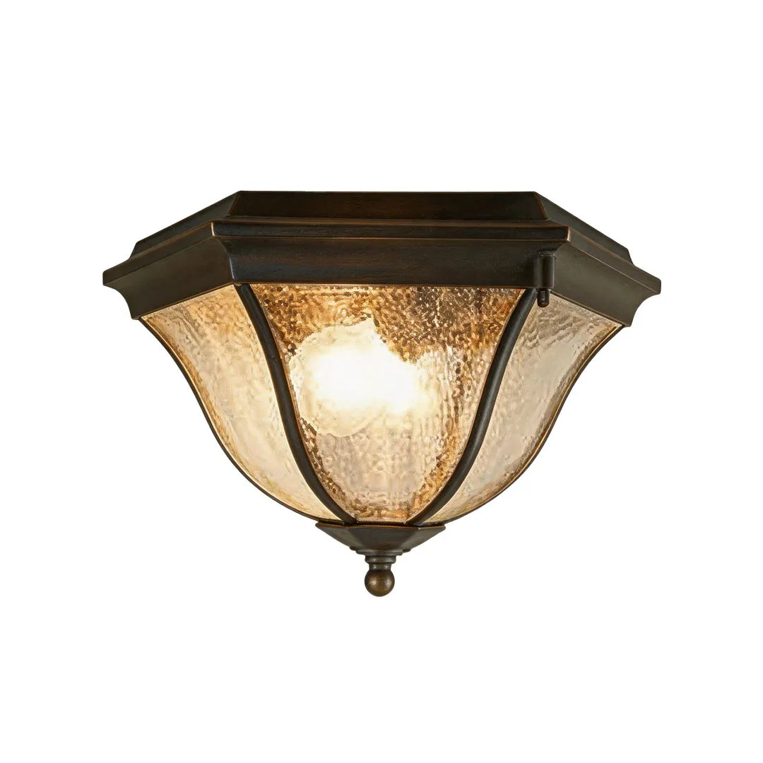 Svart Plafondlampa Europeisk Vattentät Taklampa