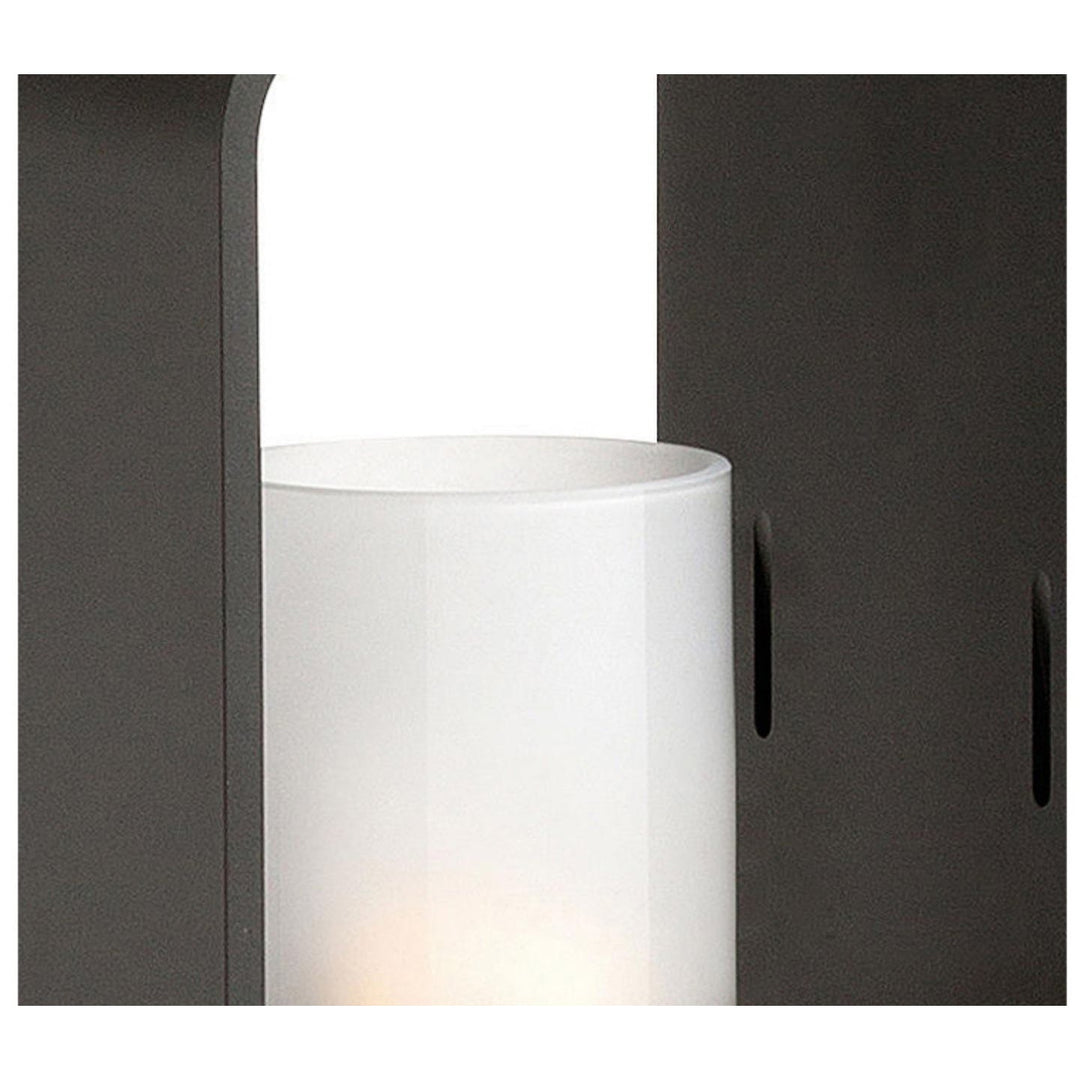 [Öppen Låda] Svart Lantern Utebelysning Rektangulär Ram Vattentät Lampa