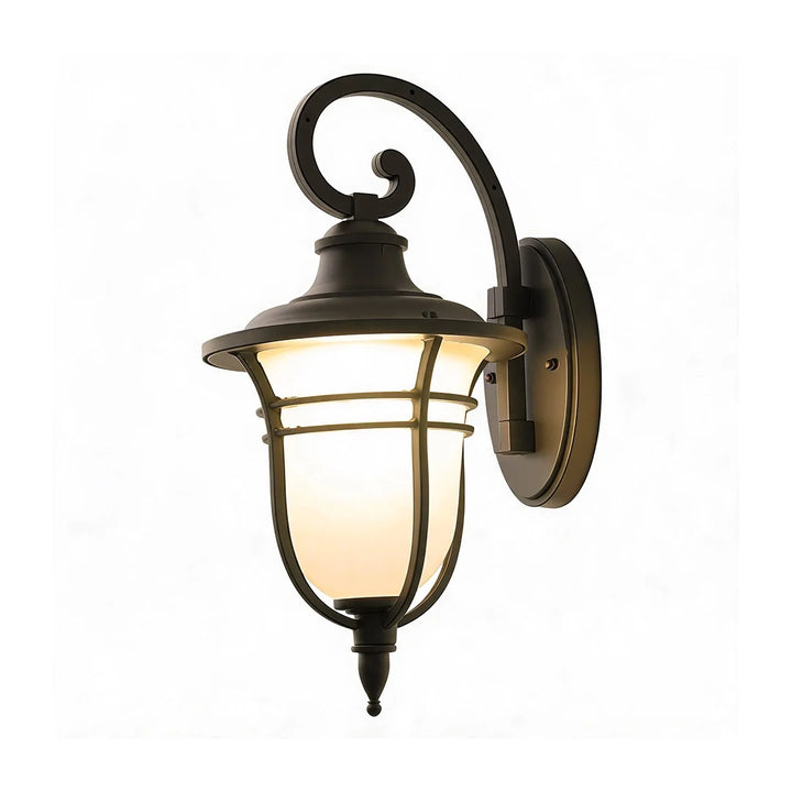 Vintage Vägglampa Utomhus Glaslyktor