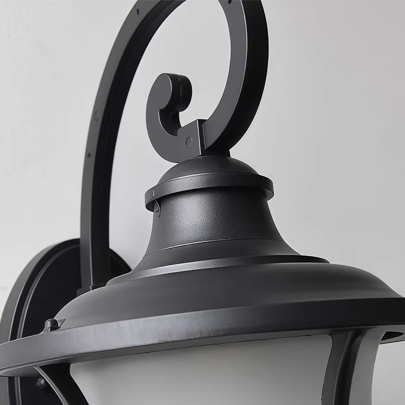 Vintage Vägglampa Utomhus Glaslyktor
