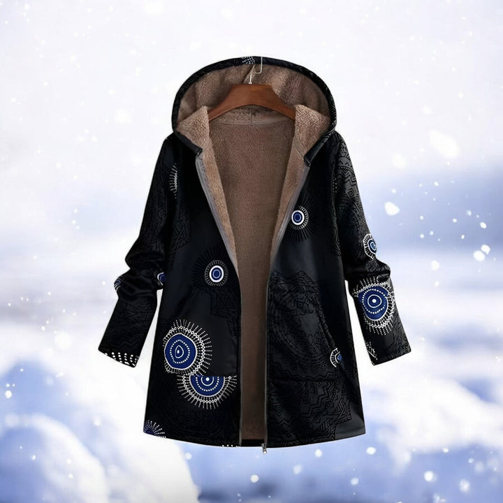| vinter parka Röd