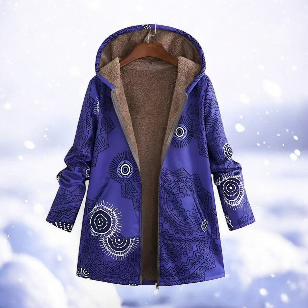 | vinter parka Röd