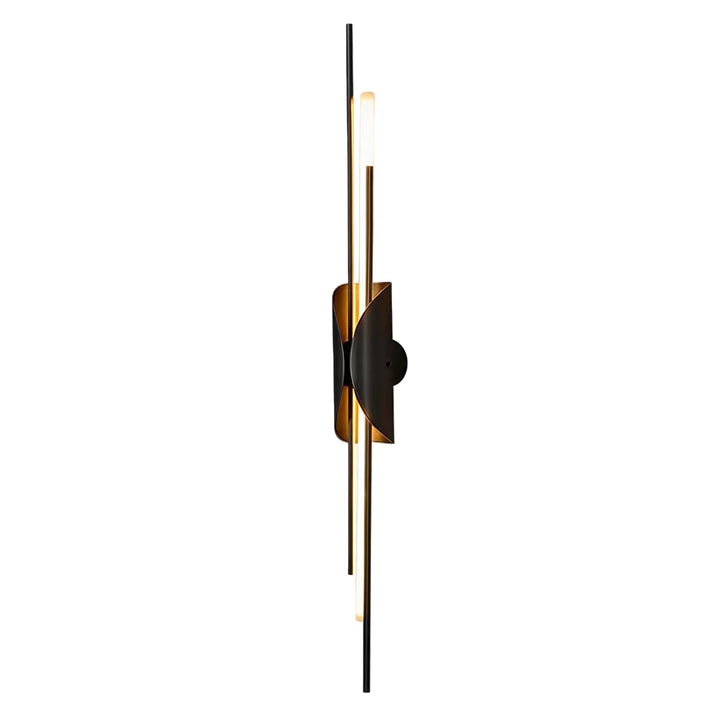 Brass Vägglampa Modern Linjär Skulptural Belysning