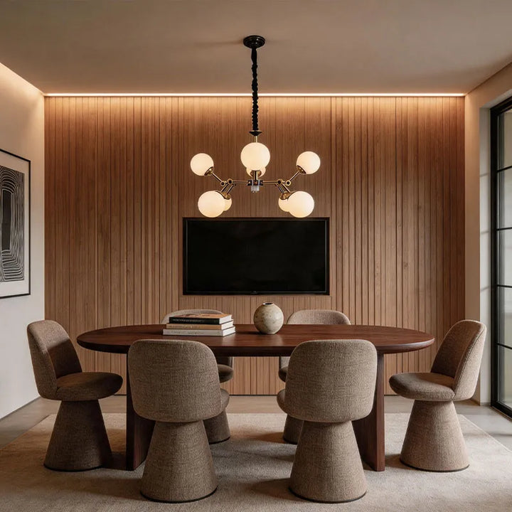 Bubbelbelysningskronor Modern Molekylär Glas Taklampa