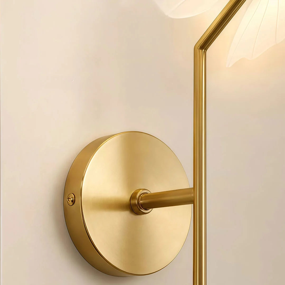 Fjärils Vägglampa Fransk Vintage Dekorativ Lampa