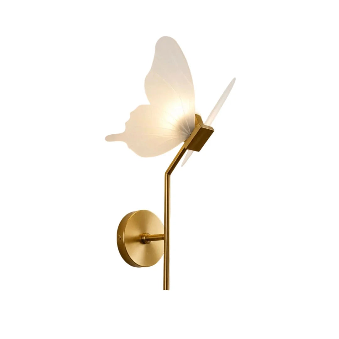 Fjärils Vägglampa Fransk Vintage Dekorativ Lampa