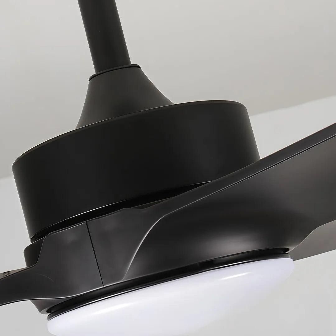 Takfläkt med Ljus Fullspektrum Utomhus Vattentät LED Lampa