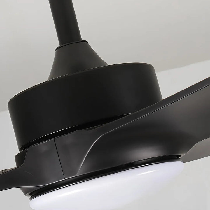 Takfläkt med Ljus Fullspektrum Utomhus Vattentät LED Lampa