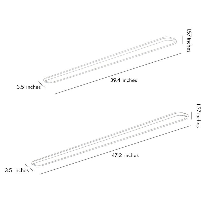 Taklinjelampor Modern Minimalistisk Metall LED-lampa