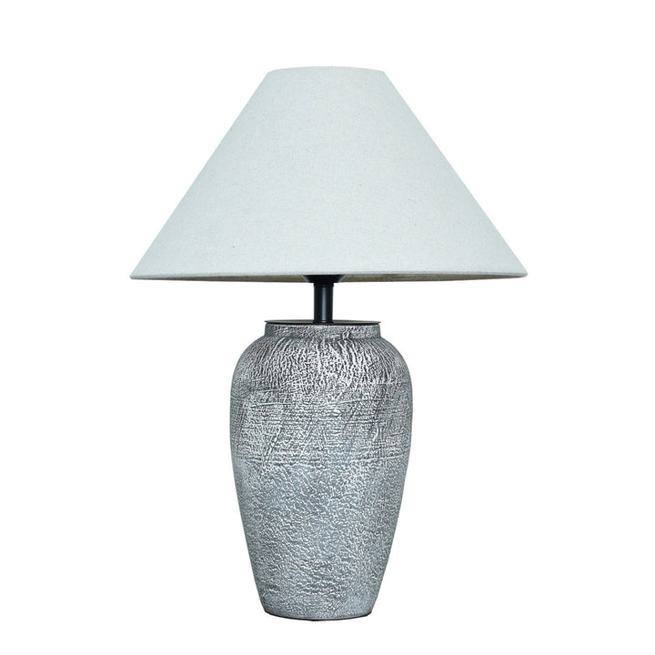 Keramisk Bordslampa Wabi-Sabi Sängbord Dekorativ Lampa