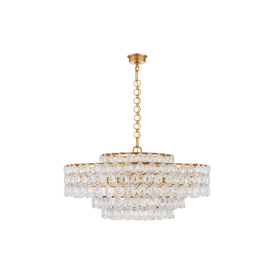 Kronljus Crystal All-Koppar Postmodern Lyx Taklampa