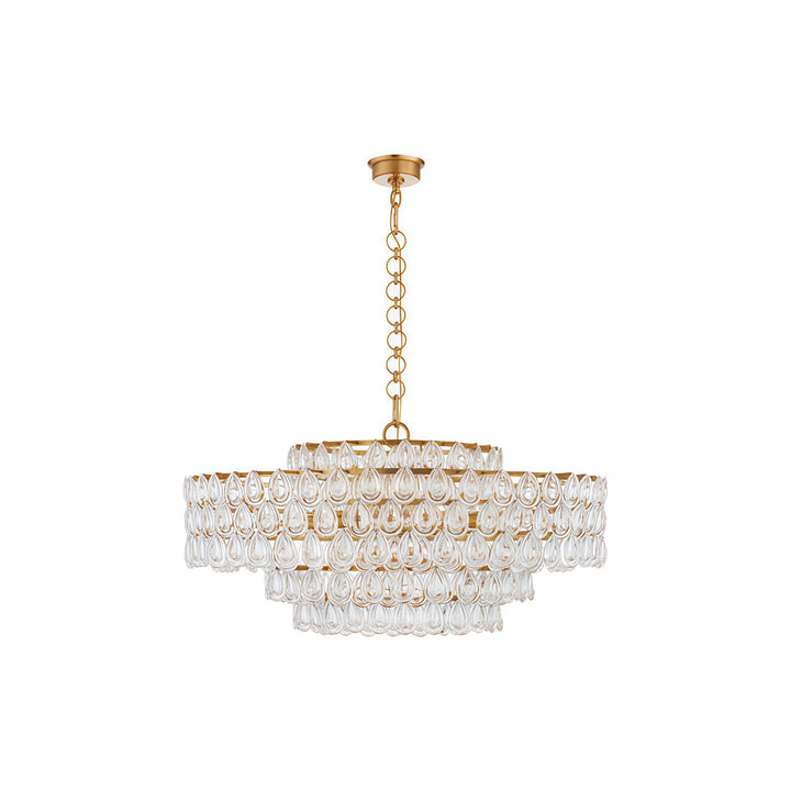 Kronljus Crystal All-Koppar Postmodern Lyx Taklampa
