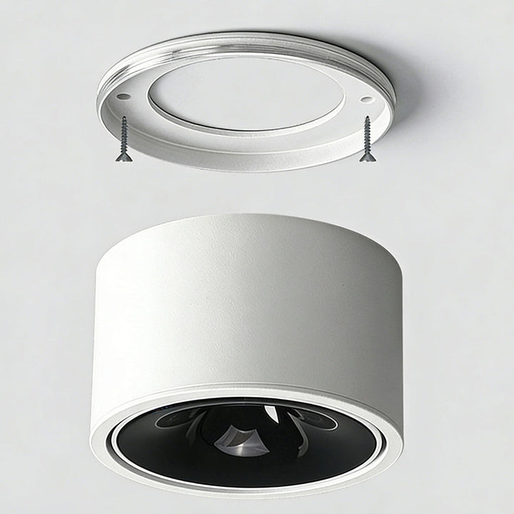 2 PCS Takspotlights Ultratunna Justerbar Vinkel LED-ljus