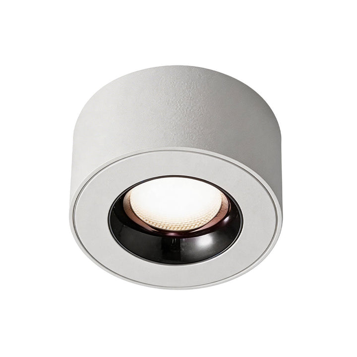 2 ST Ytmonterade Spotlights Ultra-Tunna Runda Moderna LED-lampor