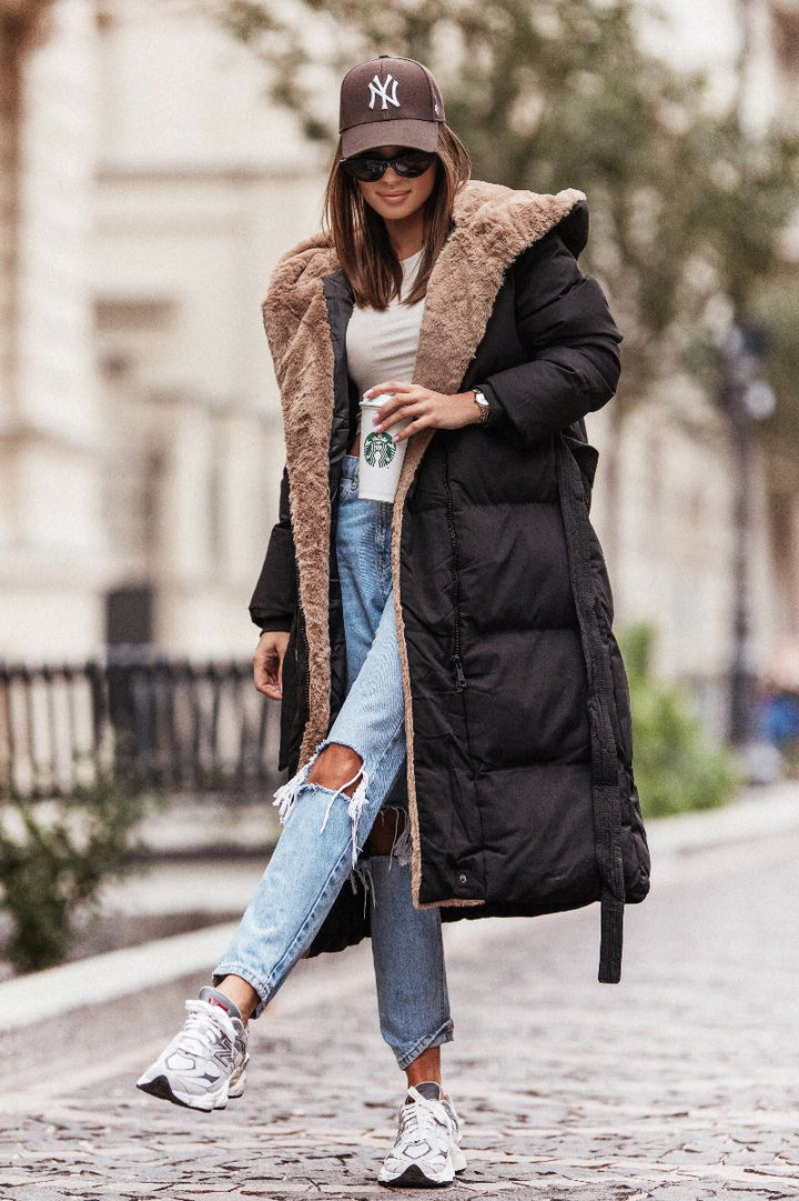 | vinter Lång för Dam Idealisk för Cold väder