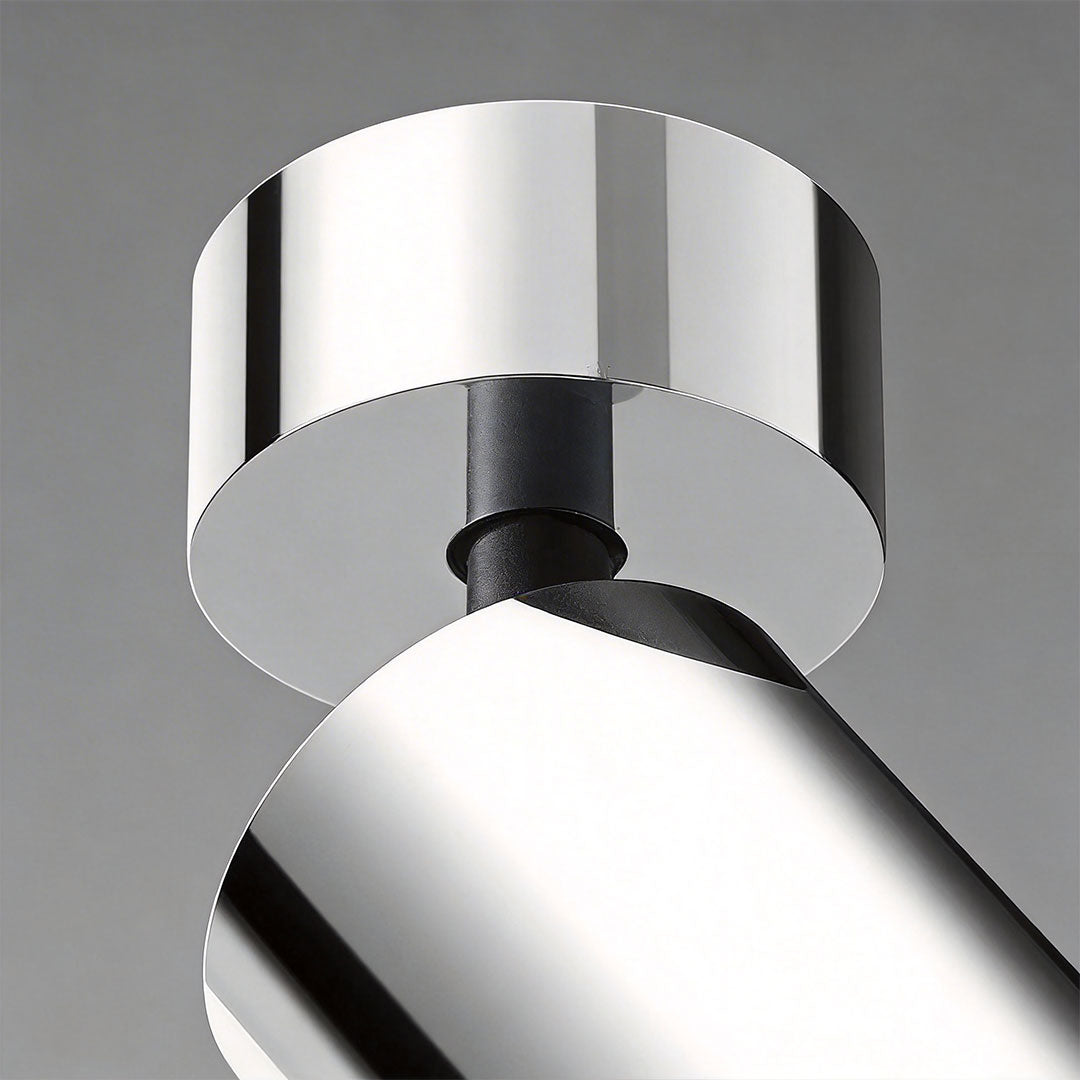 2 ST Spotlights Silver Full-Spectrum LED Lampa
