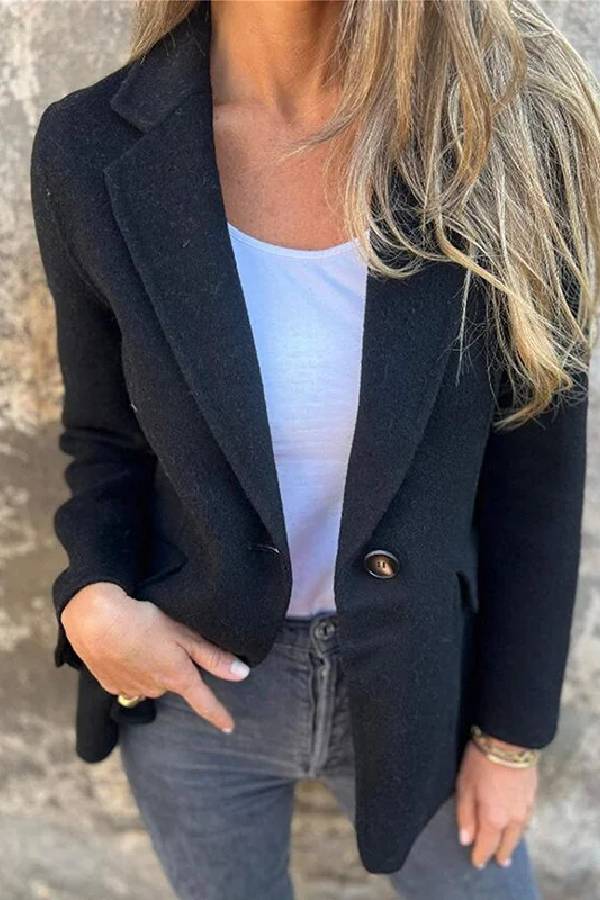 | och Mångsidig Lapel Jacka