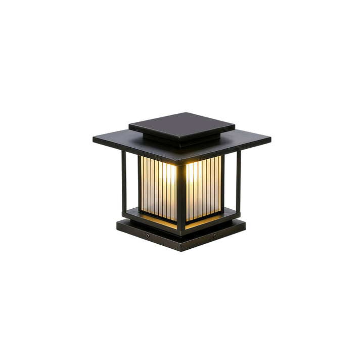 Uppfartssäule Solarlampor Modern Utomhus Portbelysning