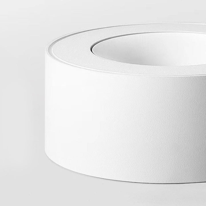 2 ST Ytmonterade Spotlights Ultra-Tunna Runda Moderna LED-lampor