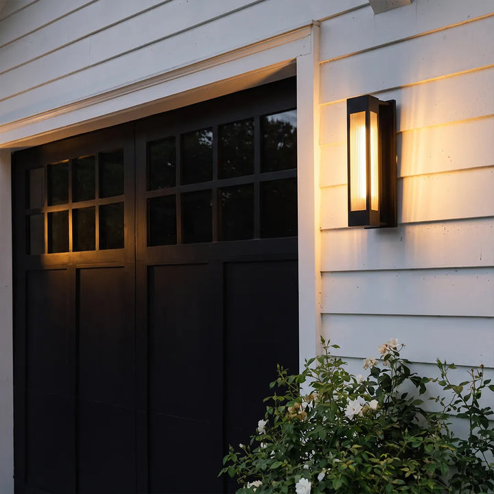 Utomhus LED Vägglampa Modern Rostfritt Stål Belysning