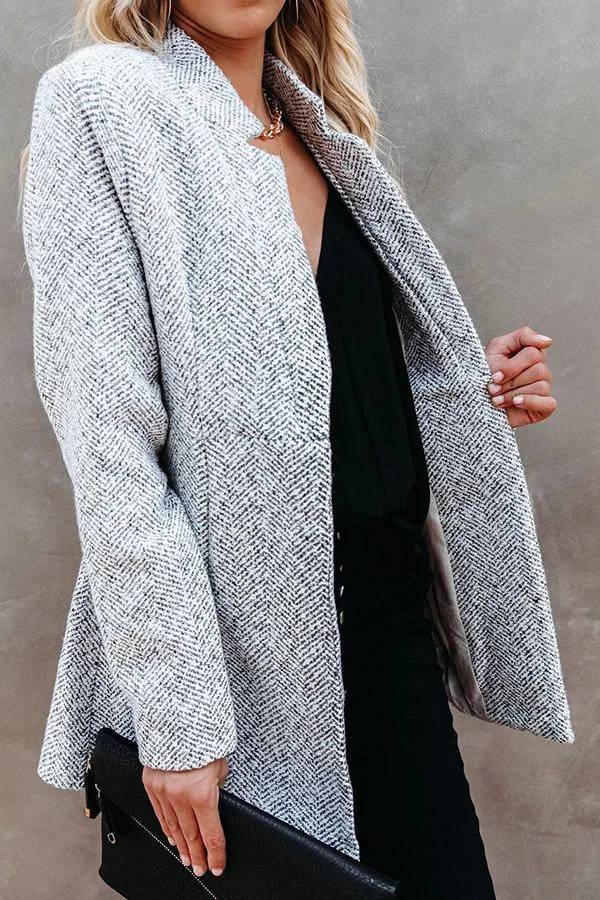 | casual Monochrome Jacka