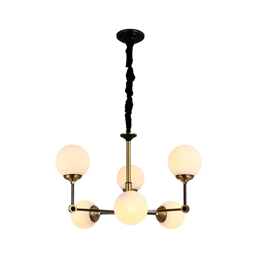 Glasboll Kandelaber Modern Molekylär Taklampa