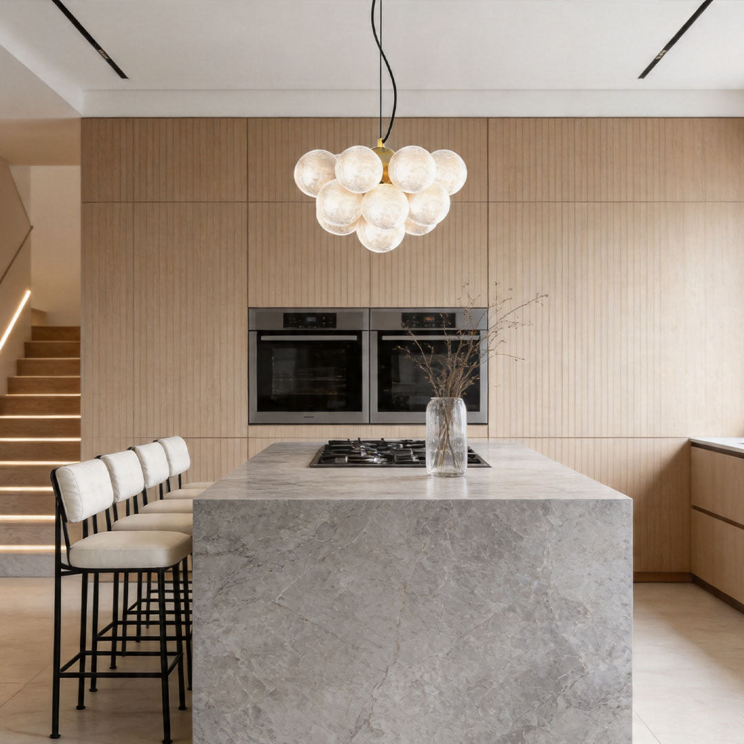 Glas Taklampa Lyxig Modern LED Infälld Belysning