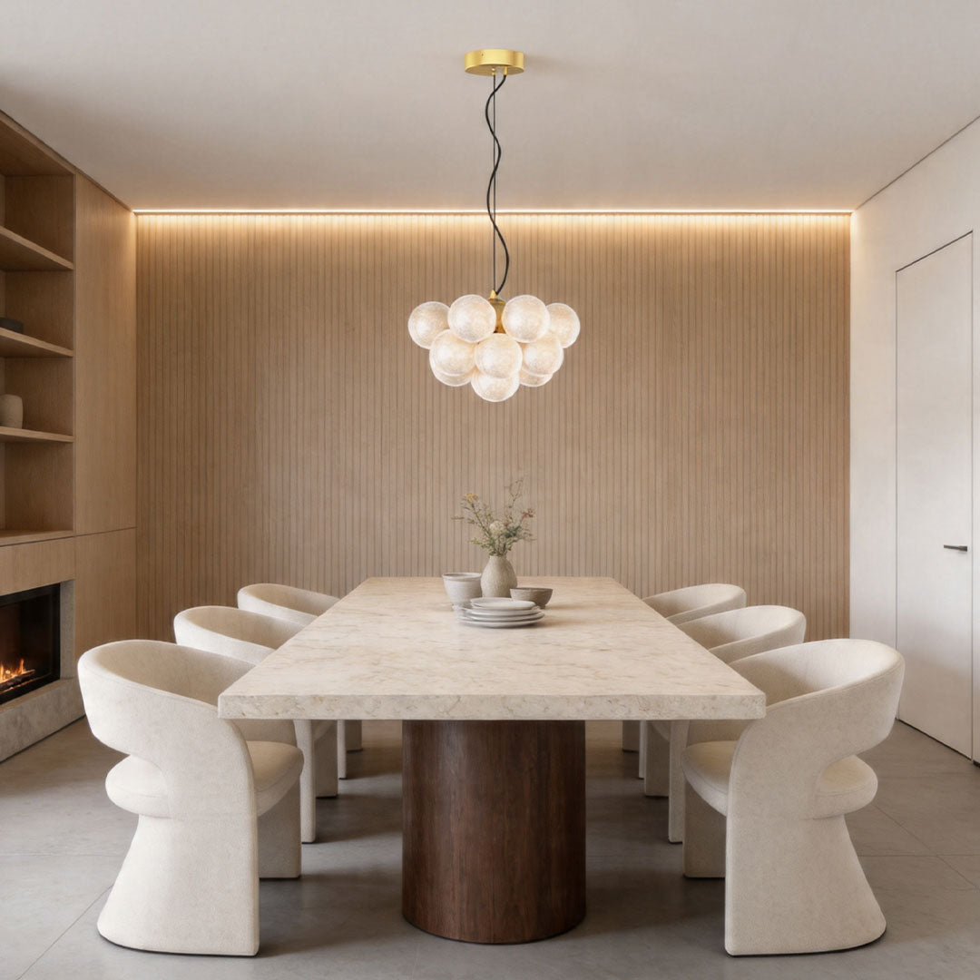 Glas Taklampa Lyxig Modern LED Infälld Belysning