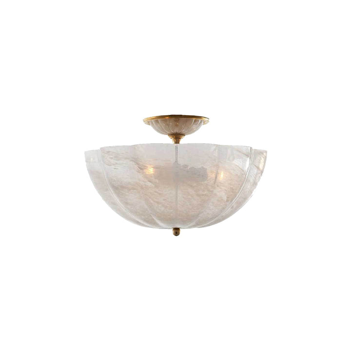 Glas Taklampor Modern Koppar Flush Mount Lampor