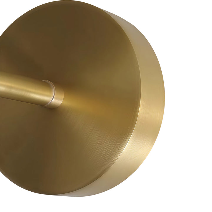 Guld Väggsconces Belysning Modern Minimalistisk Marmor Mässingslampa