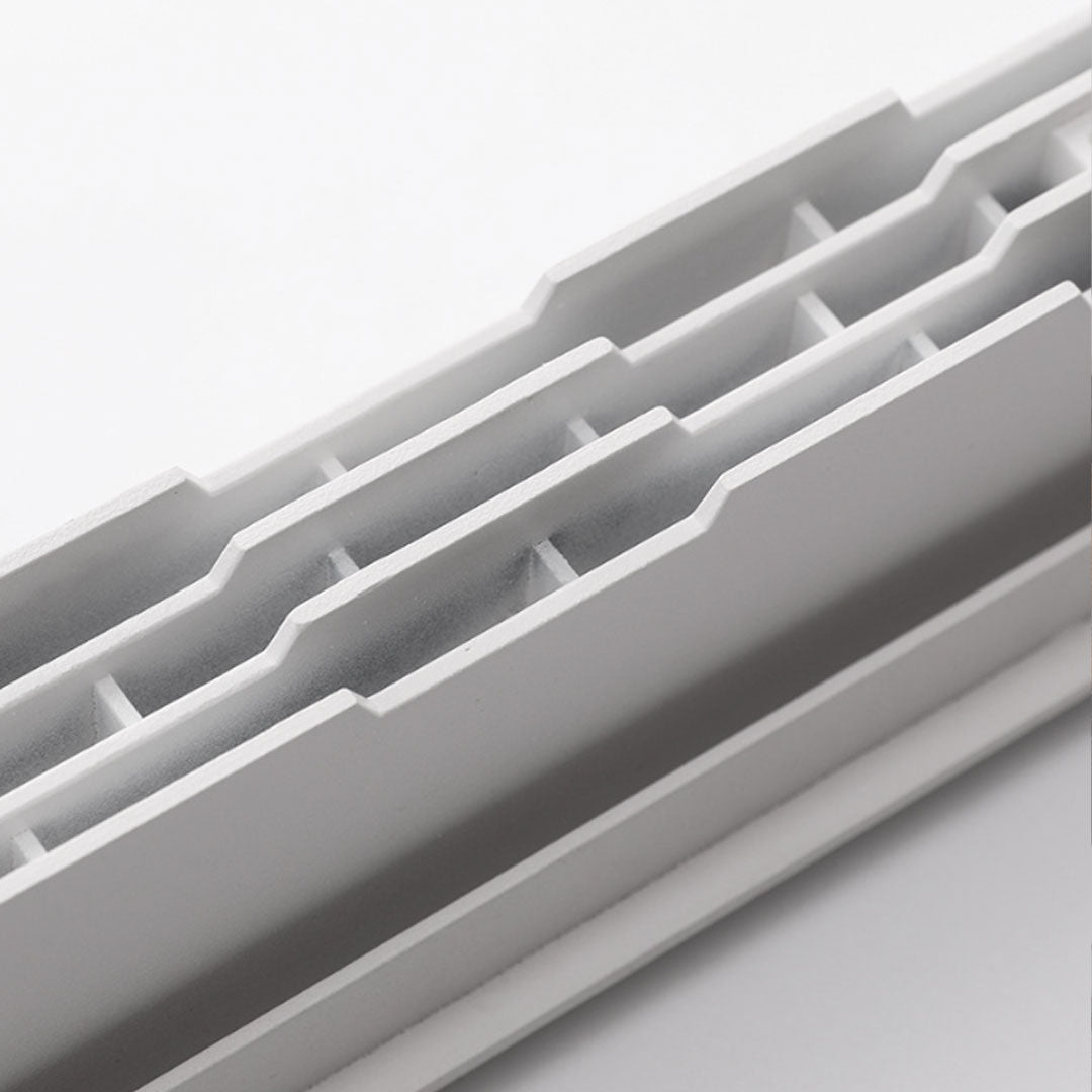 2 ST LED Infällda Takspotlights Grille LED Linjär Lampa