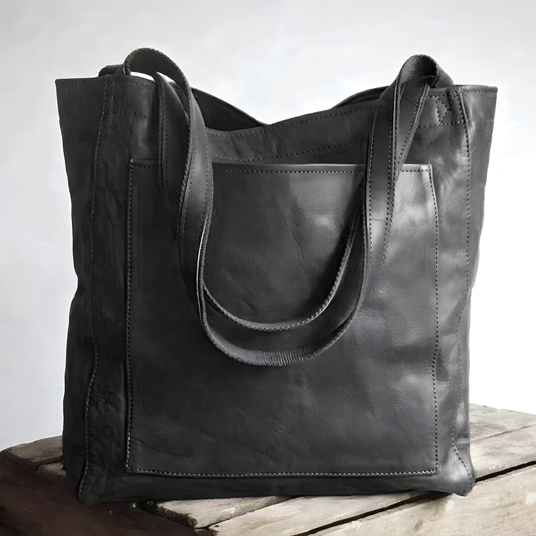 Dam Bag tillverkad av äkta läder med högkvalitativ Craftsmanship