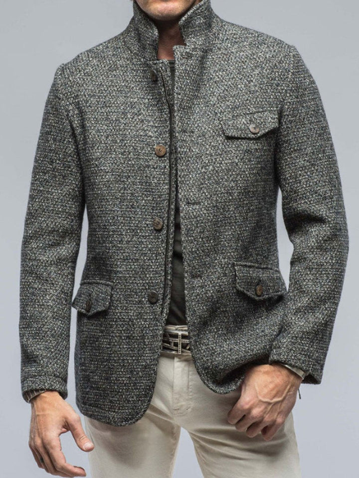 | Ficka Retro casual Blazer med Dragkedja - stilren komfort