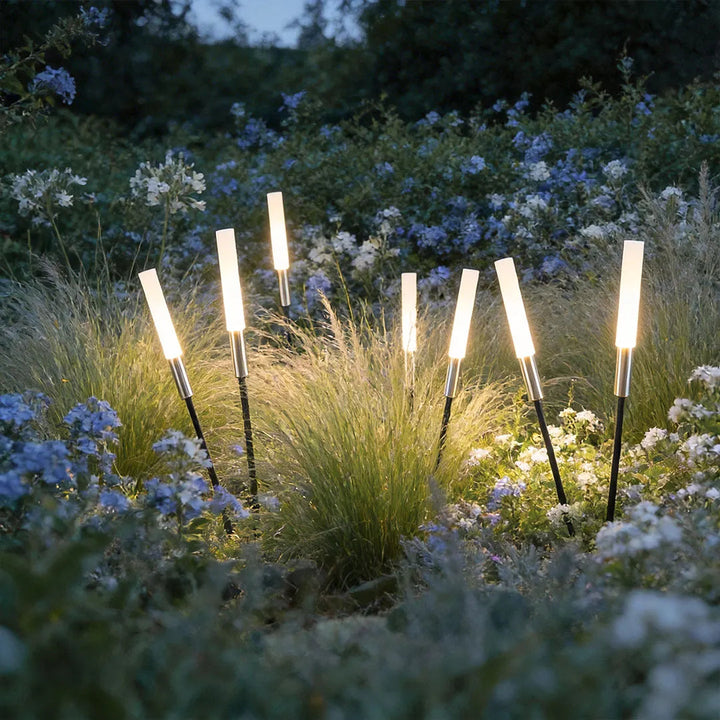 Landskapsljus Spikar Utomhus LED Gräsmatta Metall Lampa