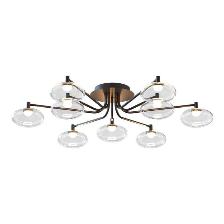 Glas Flush Mount Belysning Modern Kreativ LED Taklampa