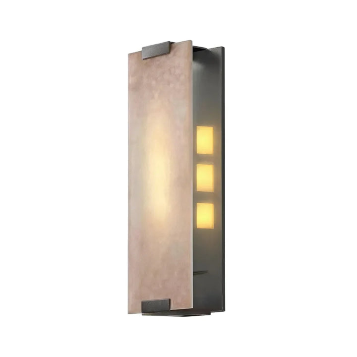 LED Ljus Vägglampa Modern Falsk Marmor Utomhusbelysning