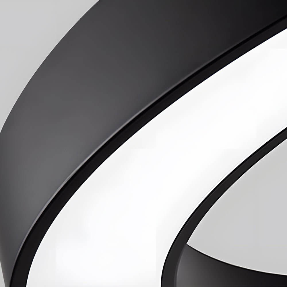 [Öppen låda] LED Pendelring Taklampa Modern Metall Akryl Ljus