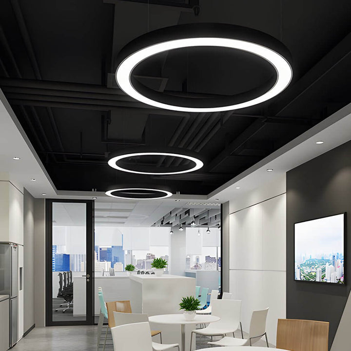 [Öppen låda] LED Pendelring Taklampa Modern Metall Akryl Ljus