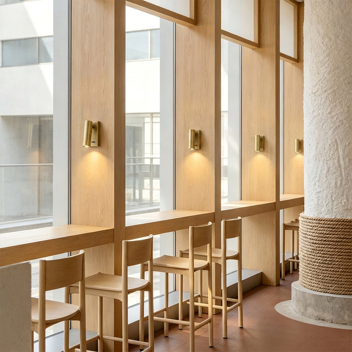 LED Väggläsningslampa Minimalistisk Sänglampa i Metall