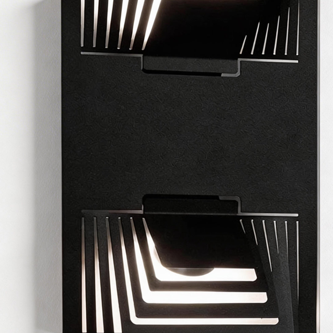 Väggmonterad utomhusbelysning modern minimalistisk vattentålig lampa