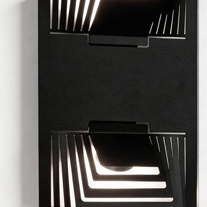 Väggmonterad utomhusbelysning modern minimalistisk vattentålig lampa