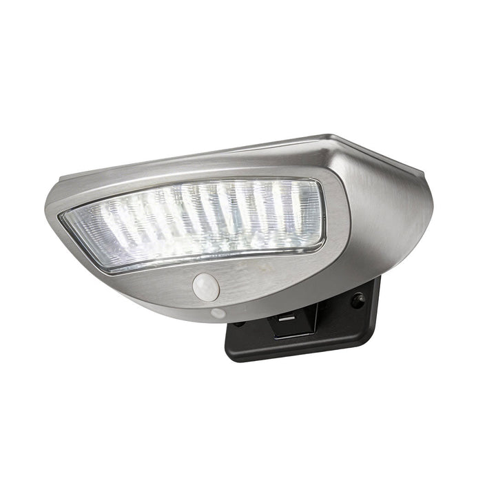 2 ST Utomhus Väggmonterade Sollampor Trädgård Rörelsesensor Lampa