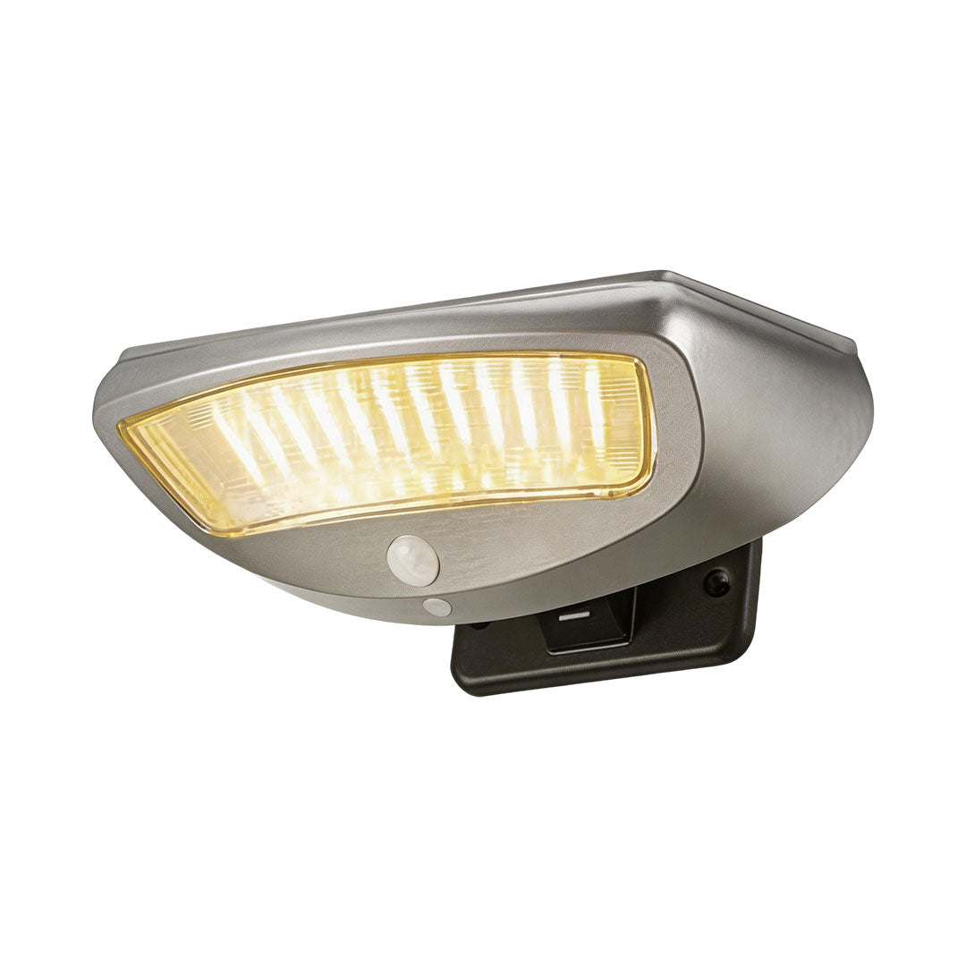 2 ST Utomhus Väggmonterade Sollampor Trädgård Rörelsesensor Lampa