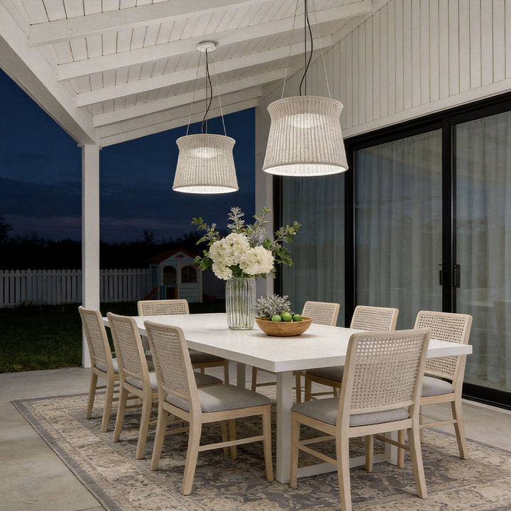 Vävd Lampa Hängande Nordisk Minimalistisk Taklampa