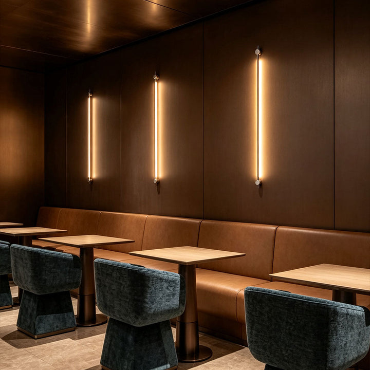Lång Linjär Vägglampa Modern Accent LED Väggljus