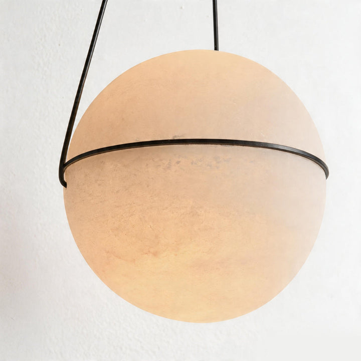 Globe Pendellampa Italiensk Stil Marmor Taklampa