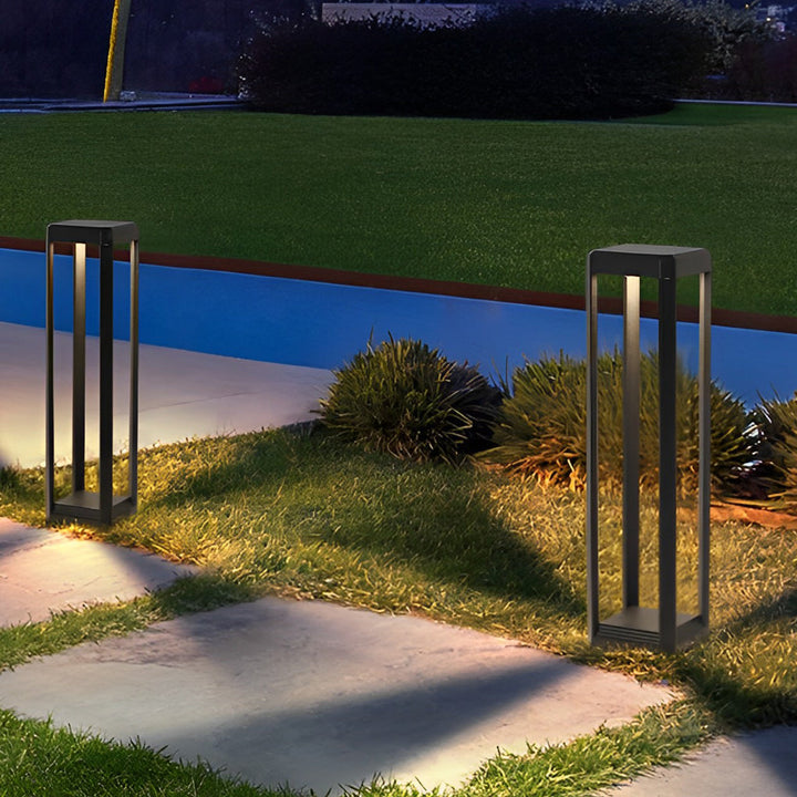 [Öppen Förpackning] Metall Solvägslampor Modern Svart Aluminium Lampa