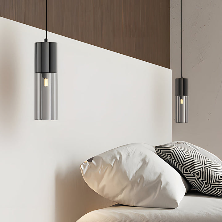 [Open-Box]Mini Svart Pendellampa Modern Metall Taklampa