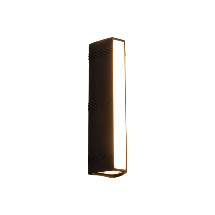 Linjära upp-och-ned vägglampa Modern Minimalistisk Utomhusbelysning
